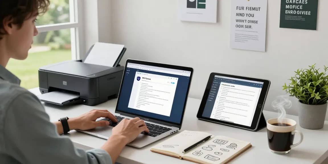 WPS Download on laptop screen in modern home office, highlighting document editing tools.